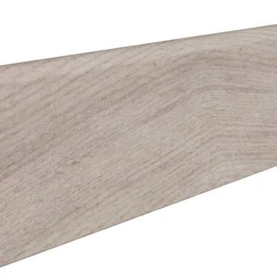 Fodpanel til laminatgulv, Eg Emilia fløjlsgrå, 19x58 mm.