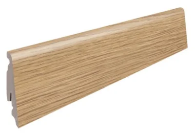 Fodpanel til laminatgulv, Eg Portland Puro, 19x58 mm.