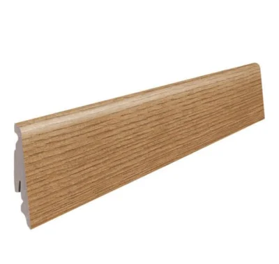 Fodpanel til laminatgulv, Eg Veneto natur/Calla natur, 19x58 mm.