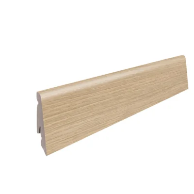 Fodpanel til laminatgulv, Sølvløn Vario, 19x58 mm.