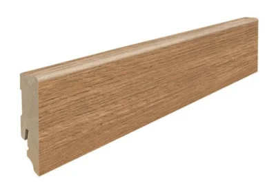 Fodpanel til laminatgulv, Eg Eleganza natur, 16x58 mm.