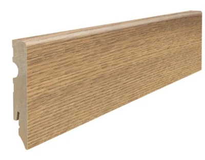 Fodpanel til laminatgulv, Eg Flavia natur, 16x58 mm.