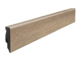 Fodpanel til laminatgulv, Eg Veneto Crema, 16x58 mm.