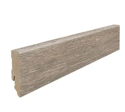 Fodpanel til laminatgulv, Eg Veneto Crema, 16x58 mm.
