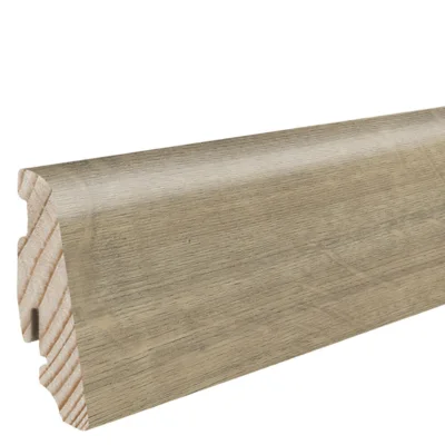 Disano Fodpanel til designgulv (vandresistent), 19x58 mm., Eg Peak greige