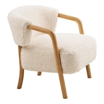 Dakar Loungestol, beige og mørk natur.