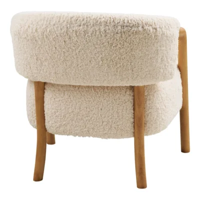 Dakar Loungestol, beige og mørk natur.