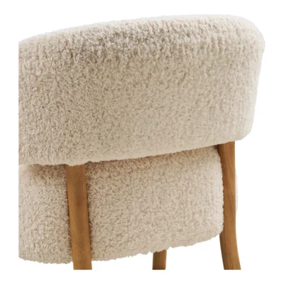 Dakar Loungestol, beige og mørk natur.