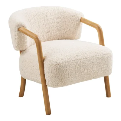 Dakar Loungestol, beige og mørk natur.