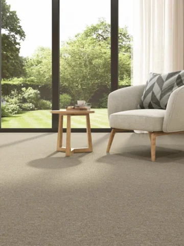 Turbo Bouclé gulvtæppe Beige - REST 100X350 CM.