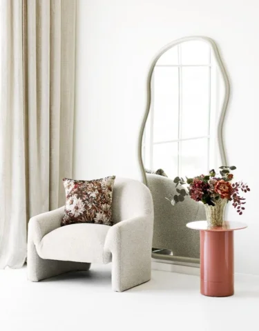 Zahara Loungestol, Beige - UDSOLGT TIL UGE 48