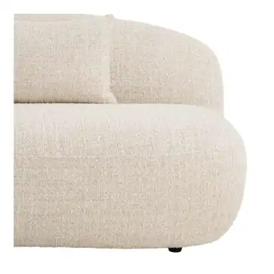 Amol Loungesofa, Sandfarvet med puder