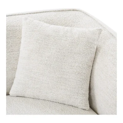 Noor Loungesofa, Off-white og venstrevendt