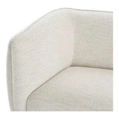 Noor Loungesofa, Off-white og højrevendt med 2 puder