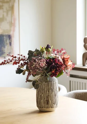 Velvet Boom Buket - kunstige blomster, mix