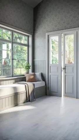 iD Click Ultimate 55 Plank, Scandinavian Oak Medium Grey -