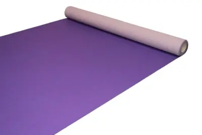 Violet Løber i nålefilt - 2 meter bred - REST 570X200 CM.