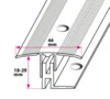 18-29 mm. XXL Dilatationsprofil - kliksystem 