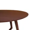 Hellerup round walnut Dining table