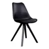 Bergen black Dining table chair