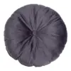 Luso gray velor Cushion
