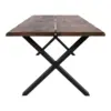 Toulon smoked oak Dining table