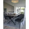 Harbo black Dining table chair