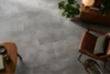Afirmax BiClick SPC vinyl klikgulv - Kassel mørk beton flise