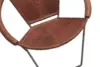 Melissa Lounge chair, Mocca leather