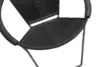 Melissa Lounge stol, sort læder