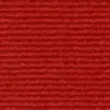 Rødt messetæppe med riller og skumbagside - KAMPAGNE - REST 240X200 CM