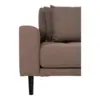 Lido Lounge Sofa - højre- eller venstrevendt i brun 