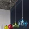 Hængende lampe BALL gennemsigtig