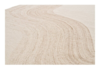 Surat Tæppe, håndtuftet i lysebrun og råhvid - UDSOLGT TIL UGE 1 - 2026