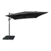 Baza Hængeparasol med fod og alu stok