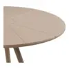 Cafebord, Barletta i stål og faven taupe
