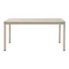 Alcudia, Spisebord m. sandfarvet keramikbordplade - 160 cm.