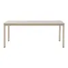 Alcudia, Spisebord m. sandfarvet keramikbordplade - 200 cm.