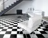 Inspire Modena skakternet vinylgulv - REST 380X400 CM.