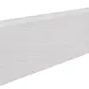Fodpanel til laminatgulv, Eg Emilia hvid, 19x58 mm.