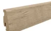 Fodpanel til laminatgulv, Eg Sicilia Puro, 19x58 mm.