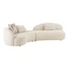 Amol Loungesofa, Sandfarvet med puder