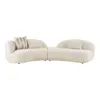 Amol Loungesofa, Sandfarvet med puder