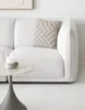 Noor Loungesofa, Off-white og venstrevendt