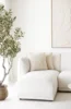 Noor Loungesofa, Off-white og venstrevendt