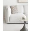 Noor Loungesofa, Off-white og højrevendt med 2 puder