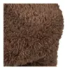 Gisborne Puf, brun Ø42 cm.