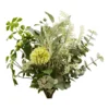Green Spirit buket - kunstige blomster, mix