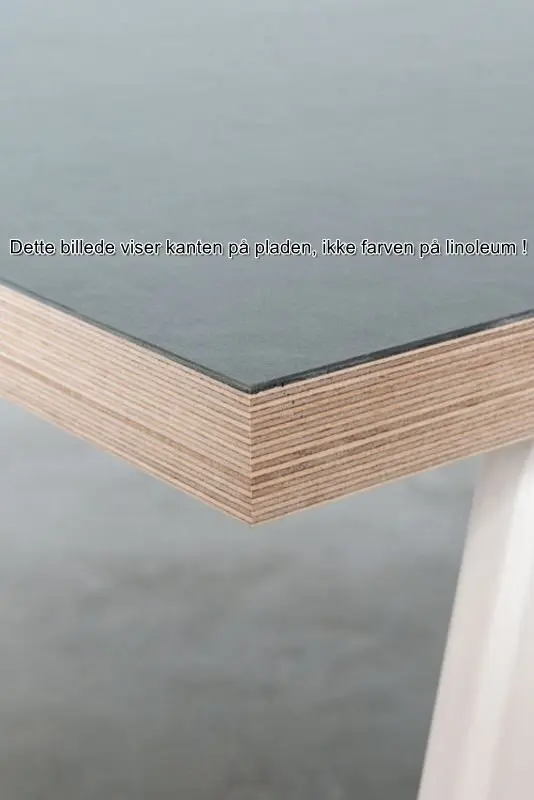 Humanistisk Forbedring Uplifted Linoleum Bordplade - Conifer 4174 - Pris: 1.889,00 DKK,-