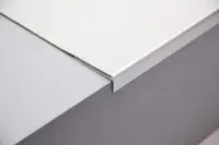 Trappeforkant til 2,5 mm. Linoleum, lille - midthullet